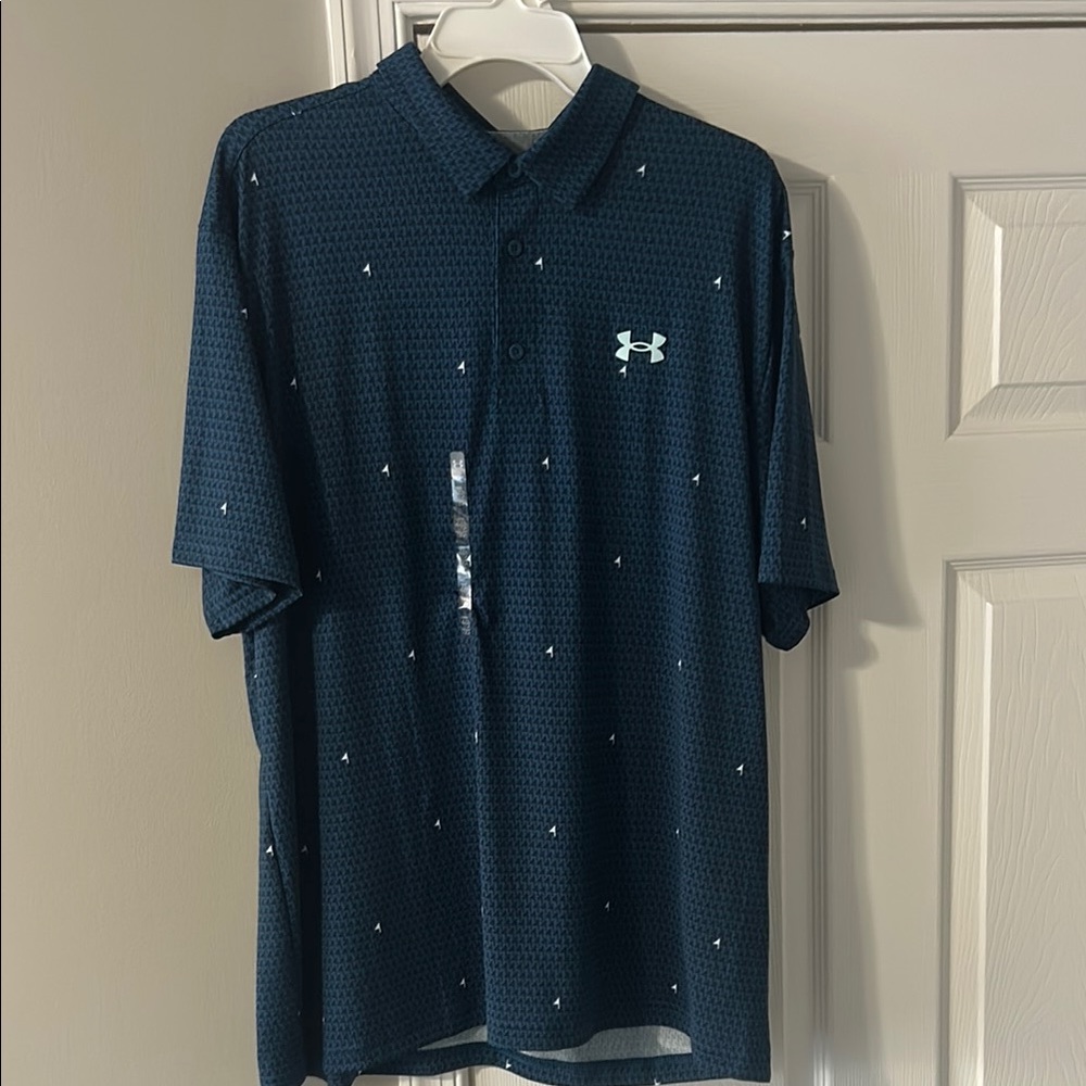 Under Armour Men's Navy Polo Shirt